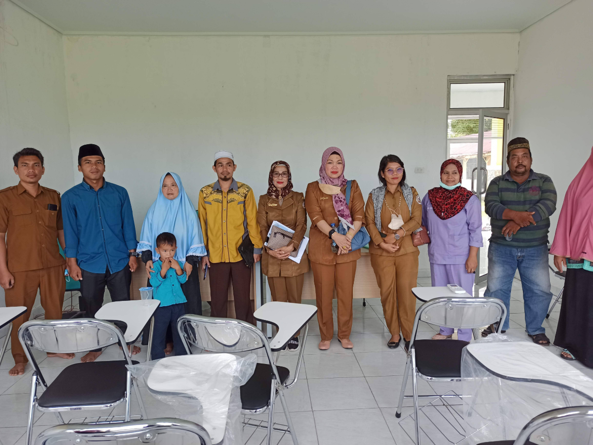 Kunjungan Dinas Kesehatan Tapanuli Tengah ke Pondok Pesantren Quddusussalam, Sinergi Membangun Fasilitas Santri.